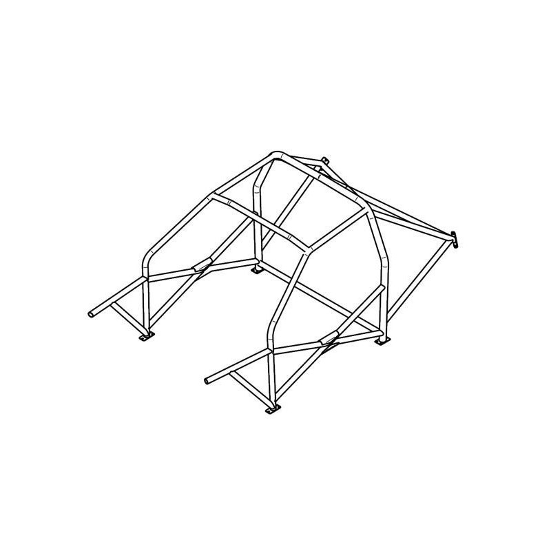 Arceau à souder SASSA pour BMW Série 3 E36 Coupé 1990-2001 Arceau à souder SASSA pour BMW Série 3 E36 Coupé 1990-2001