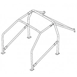 Arceau à boulonner SASSA pour Ford Escort RS Cosworth (Mk5/Mk6) 1991-1996