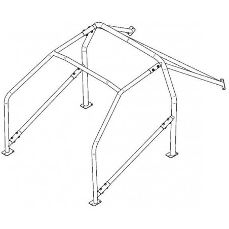 Arceau à boulonner SASSA pour BMW 2002 1966-1977