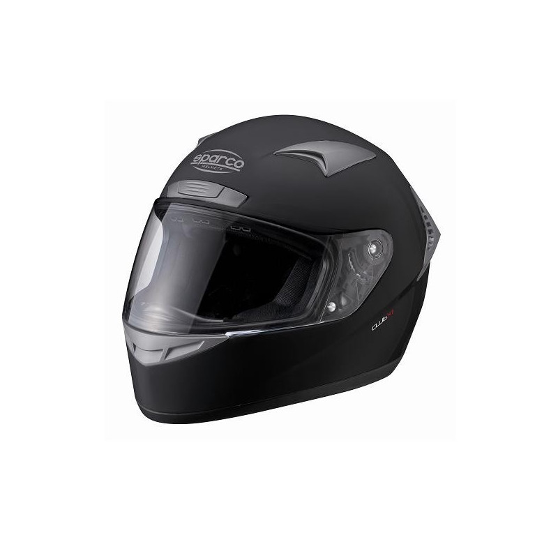 TOP PRODUIT ! Casque Intégral Karting SPARCO Club X-1 2017 Noir Mat