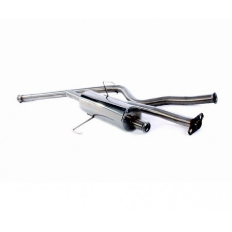 Ligne d'échappement Groupe N inox pour Peugeot 206 1.6 16V