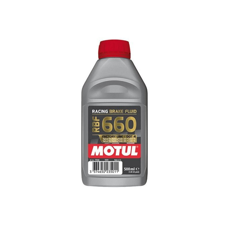 Liquide de freins MOTUL RBF 660 non miscible 500 ML Liquide de freins MOTUL RBF 660 non miscible 500 ML