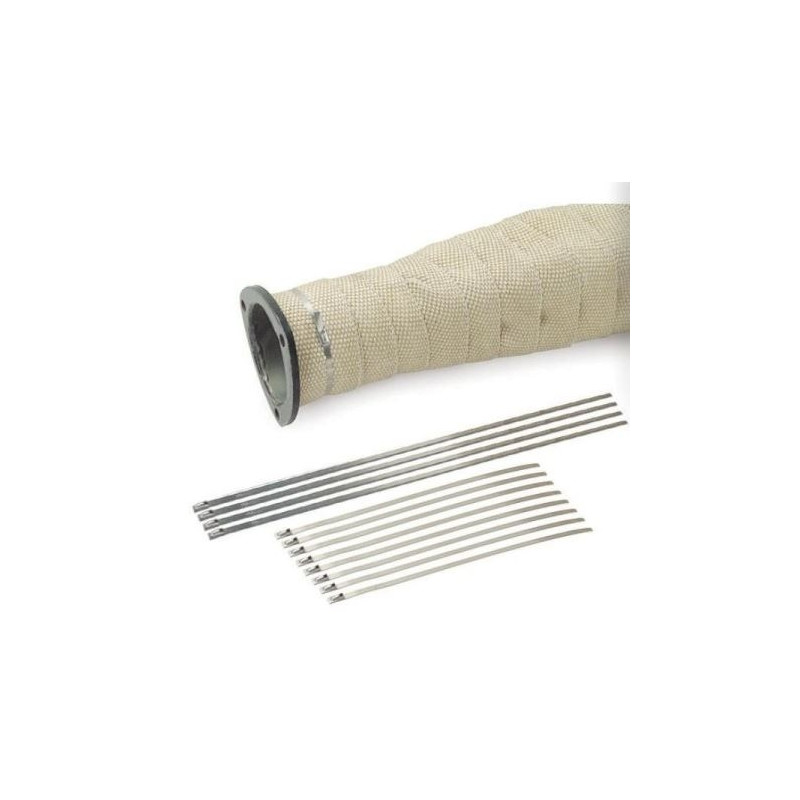 Protection thermique colliers inox Protection thermique colliers inox