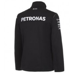 Softshell MERCEDES AMG Team noire pour homme