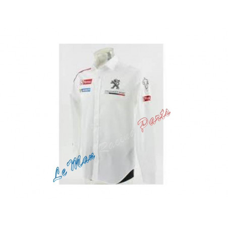 Chemise peugeot sport REPLICA Blanche