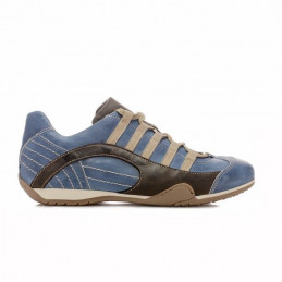 Chaussures GULF Grand Prix Original Seca bleues en cuir pour homme