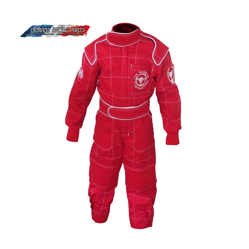 Combinaison Pilote enfant RETRO BRANDS rouge Combinaison Pilote enfant RETRO BRANDS rouge