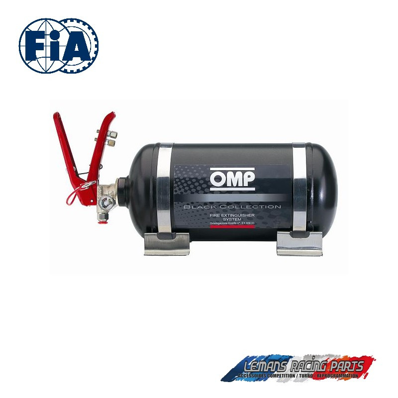 Extincteur FIA OMP kit automatique 2,8 L mécanique acier