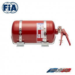 Kit extincteur FIA SPARCO automatique mécanique acier 4,25L
