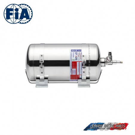 Extincteur FIA SPARCO kit automatique 4,25 L électrique inox