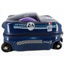 Valise 24H Le Mans enfant bleue
