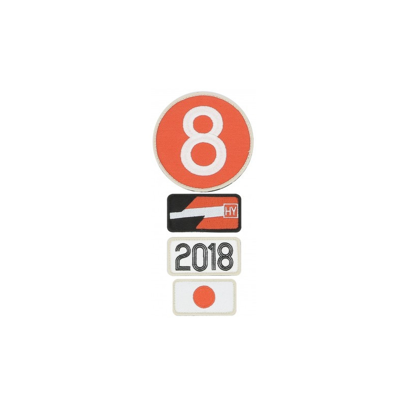 Pochette de 4 patchs brodés 2018 - 24H Le Mans