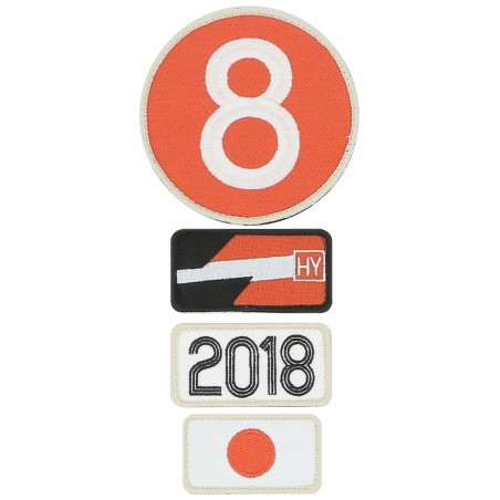 Pochette de 4 patchs brodés 2018 - 24H Le Mans