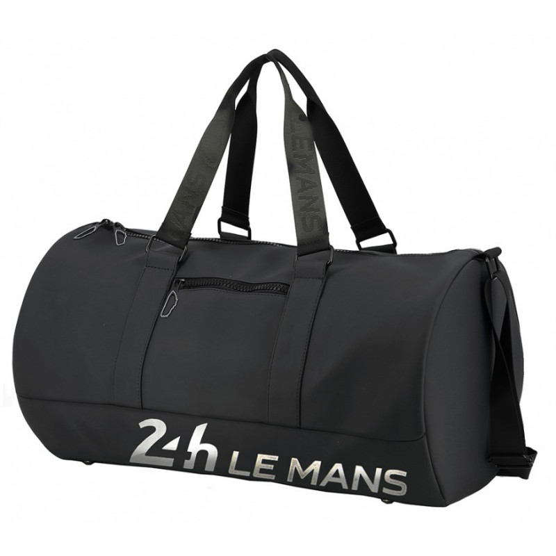 Sac Noir 24H Le Mans PERFORMANCE - Forme polochon Sac Noir 24H Le Mans PERFORMANCE - Forme polochon