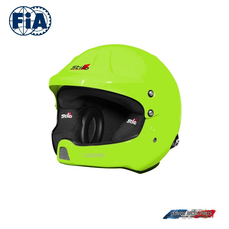 Casque FIA Stilo Jet WRC DES Rally Composite Vert