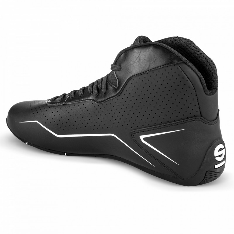 Sparco K-Pole Bottes De Karting Enfant - Noir - Pointure 43 EU - Confort Et Style Pour Jeunes Pilotes