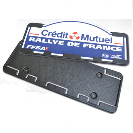 Support de plaque Rallye REDSPEC