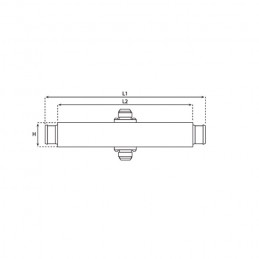 Echangeur d’huile LAMINOVA longueur 245 mm