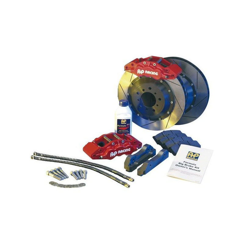 Kit gros frein AP RACING pour VOLKSWAGEN Golf V 2.0 GTi 6 pistons 330x28 avant rouge Kit gros frein AP RACING pour VOLKSWAGEN Golf V 2.0 GTi 6 pistons 330x28 avant rouge