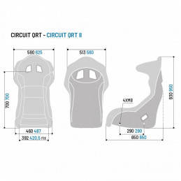 Baquet SPARCO FIA Circuit QRT M/L