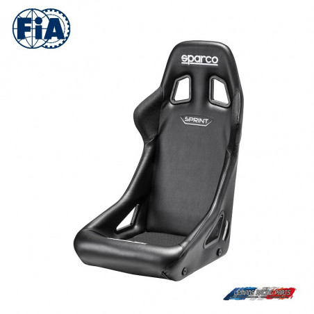 Baquet FIA SPARCO Sprint Sky noir