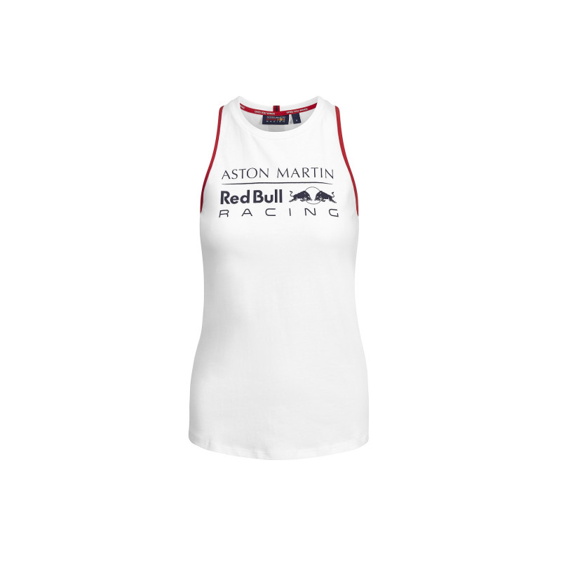 Débardeur RED BULL Logo blanc pour femme Débardeur RED BULL Logo blanc pour femme
