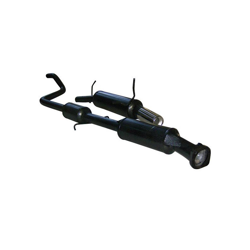 Ligne d'échappement Gr.N pour Renault Mégane 1 2.0 16V Coupé Acier Redspec Ligne d'échappement Gr.N pour Renault Mégane 1 2.0 16V Coupé Acier Redspec