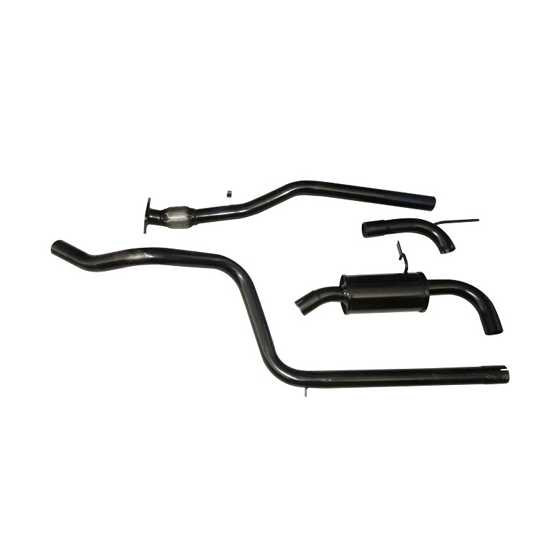 Ligne d'échappement Gr.N pour Renault Mégane 3 2.0 Turbo RS acier Redspec