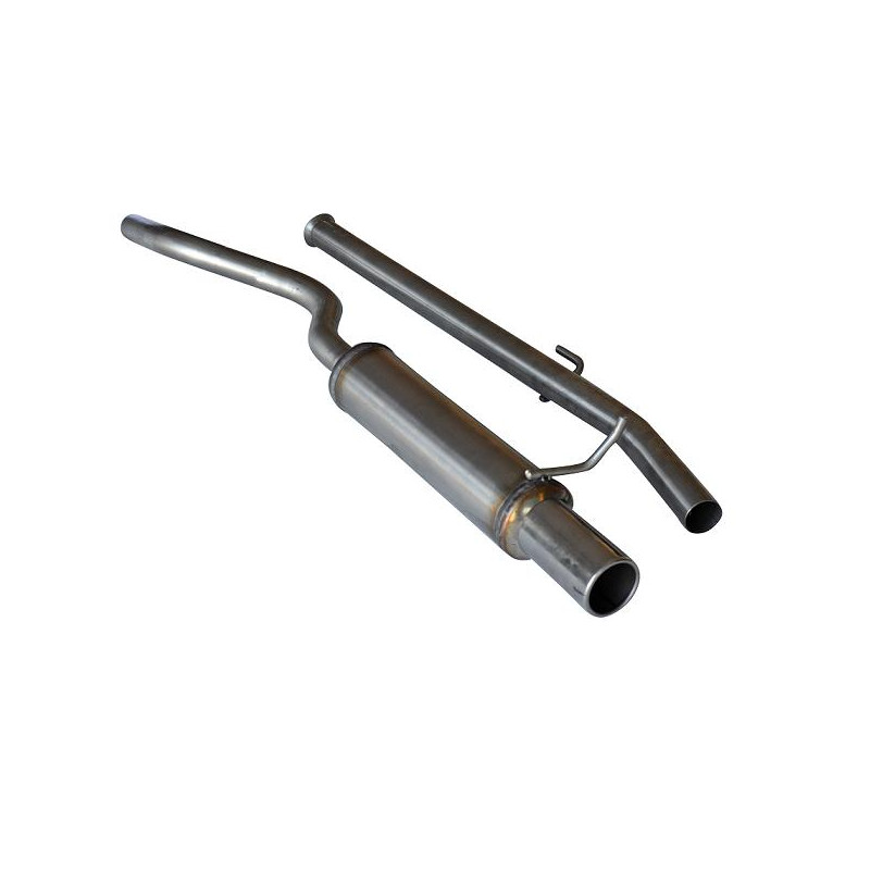 Ligne d'échappement Gr.N pour Renault Twingo II 1.6 16V RS acier Redspec Ligne d'échappement Gr.N pour Renault Twingo II 1.6 16V RS acier Redspec