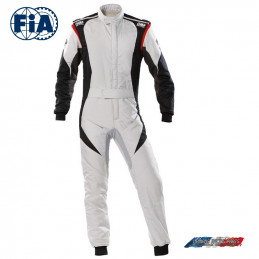 Combinaison FIA First Evo OMP gris