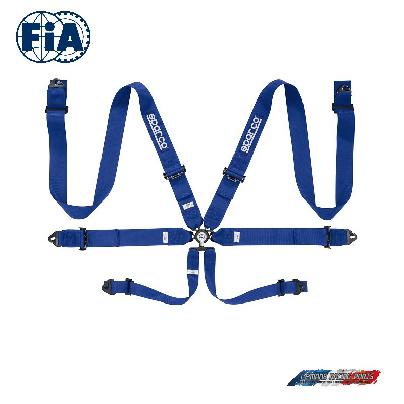 Harnais FIA SPARCO 04818RAC bleu