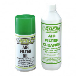 Kit nettoyage Filtre à air Green