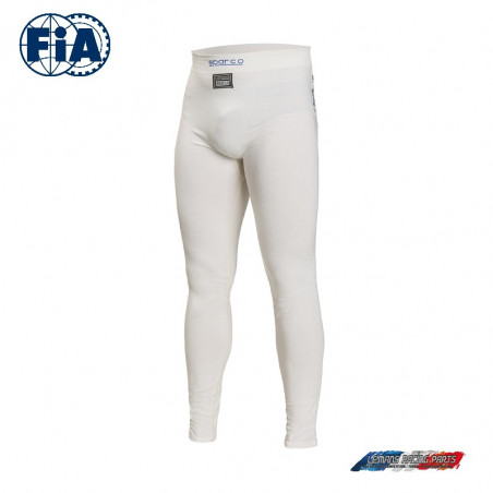 Pantalon SPARCO FIA Delta RW-6 blanc