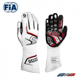 Gants FIA Sparco Arrow blanc