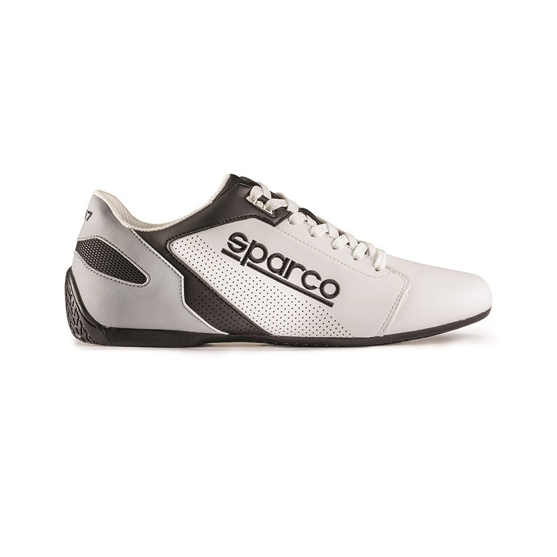 Chaussures en cuir SPARCO SL-17 blanc pour homme