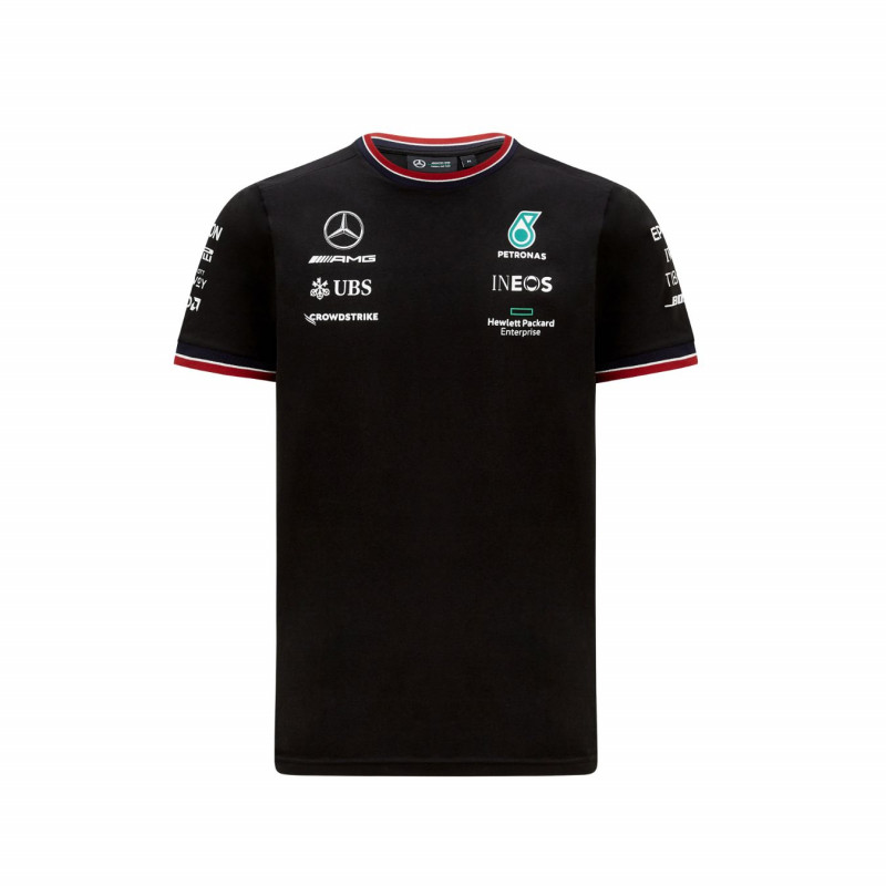 T-shirt à motif de voiture ESS Mercedes-AMG Petronas Motorsport Homme