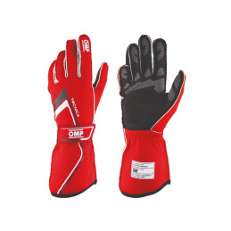 Gants FIA Tecnica Evo OMP rouge