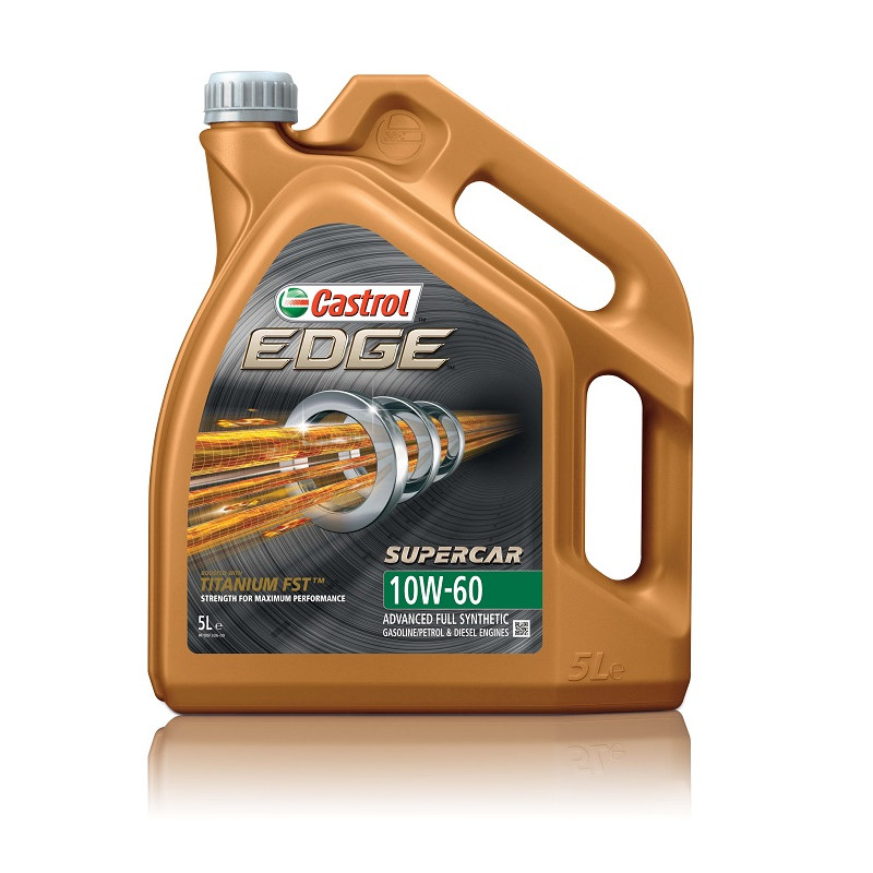 Huile moteur CASTROL Edge Supercar 10W60 5Litres Huile moteur CASTROL Edge Supercar 10W60 5Litres