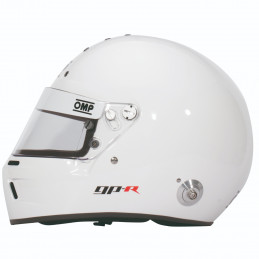 Casque intégral FIA OMP GP-R 2022 blanc