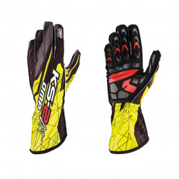 Gants KART KS-2 ART adultes jaune