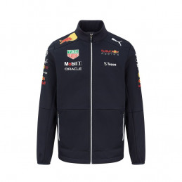 Veste Softshell RED BULL Racing Team bleue pour homme 2022