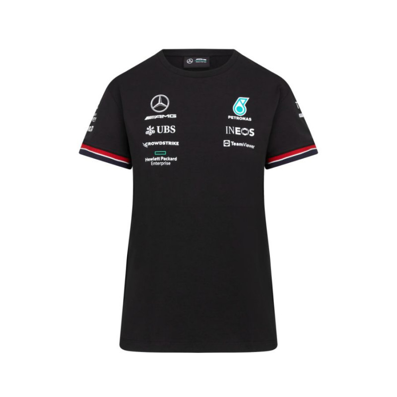 T-shirt MERCEDES AMG Driver 2022 noir FEMME T-shirt MERCEDES AMG Driver 2022 noir FEMME