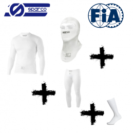 Pack sous-vêtements FIA Sparco RW-4