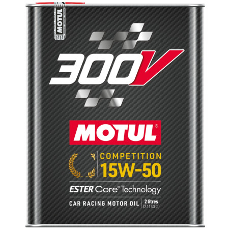 Huile moteur 300V COMPETITION MOTUL 15w50 2L