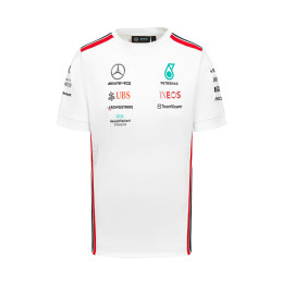 T-shirt MERCEDES AMG PETRONAS 2023 blanc homme