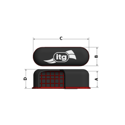 Filtre à air ITG Megaflow Peugeot 205 Rallye