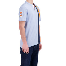 Polo GULF Timeless History Bleu