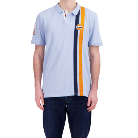 Polo GULF Timeless History Bleu