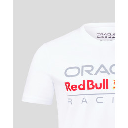T-shirt RED BULL Racing Castore Core Logo Blanc