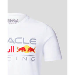 T-shirt RED BULL Racing Castore Core Logo Blanc